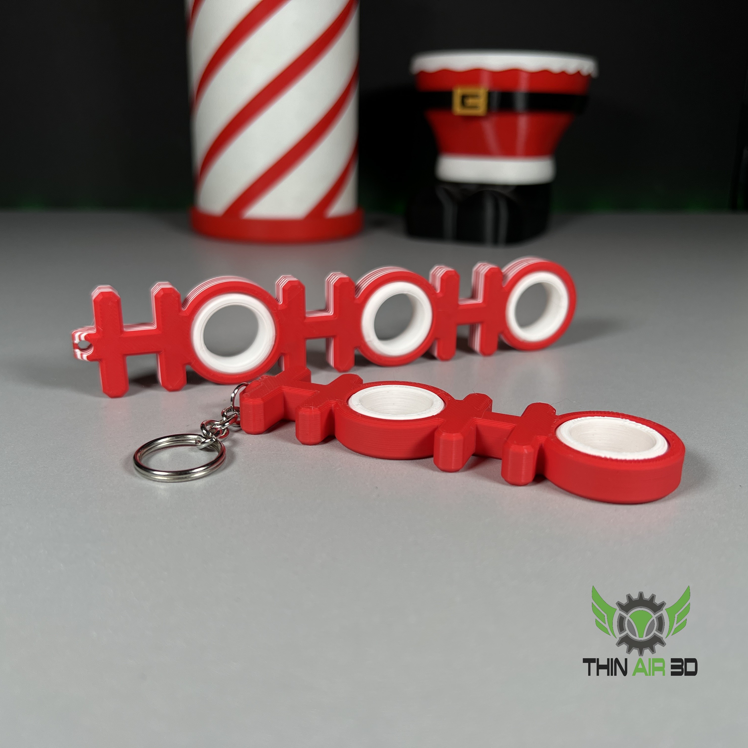 Holiday Spinner Keychain Fidgets - Fidget Spinners